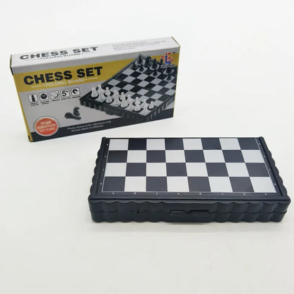 Deluxe Magnetic Folding Chess Set – Premium Travel-Ready Game for Adults & Kids