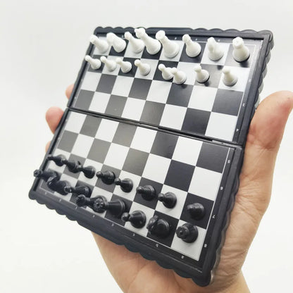 Deluxe Magnetic Folding Chess Set – Premium Travel-Ready Game for Adults & Kids