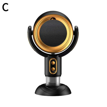 Rechargeable BBQ Smoke Absorber – Compact Tabletop Kitchen Fan