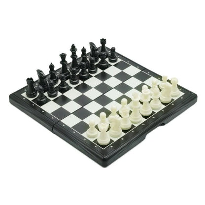 Deluxe Magnetic Folding Chess Set – Premium Travel-Ready Game for Adults & Kids